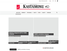Tablet Screenshot of kastamonugazetesi.com.tr